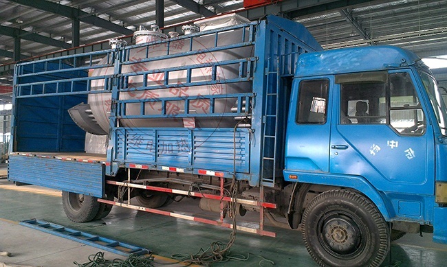 720KW電加熱熔鹽爐裝車(chē)發(fā)運(yùn)